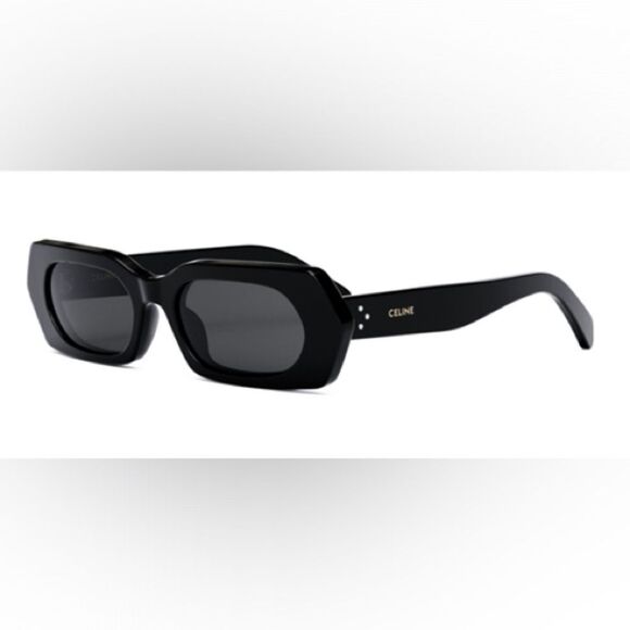 Celine 40243I Black Geometric Sunglasses - Picture 2 of 2
